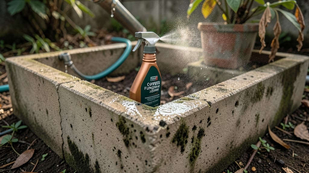 Copper-Based Fungicide Spray