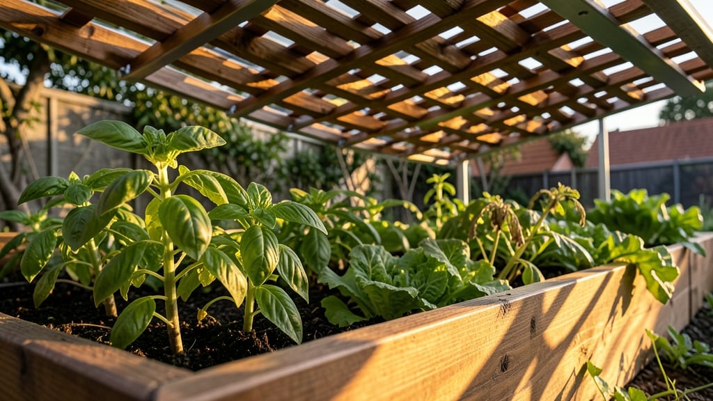 Adjustable Lattice Shade Panels