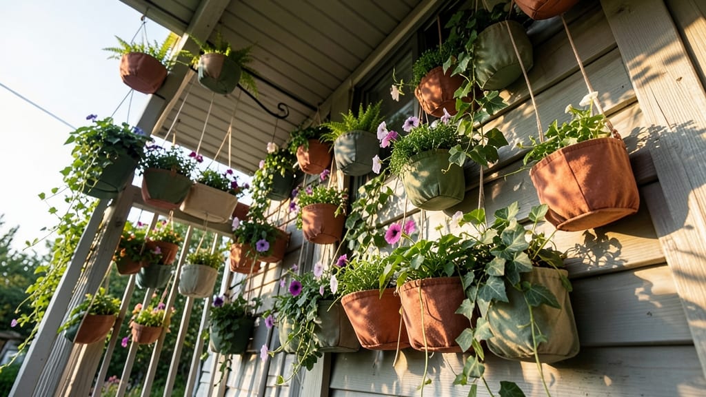 Vertical Hanging Pocket Planters
