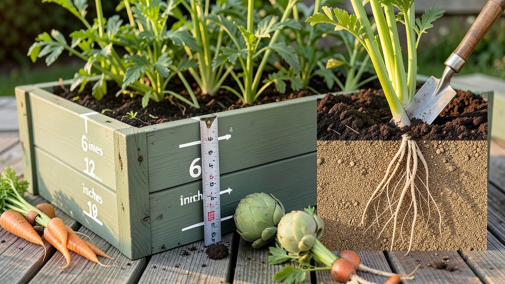 Optimal Raised Garden Bed Depth: Root Zone Science and Plant-Specific Needs