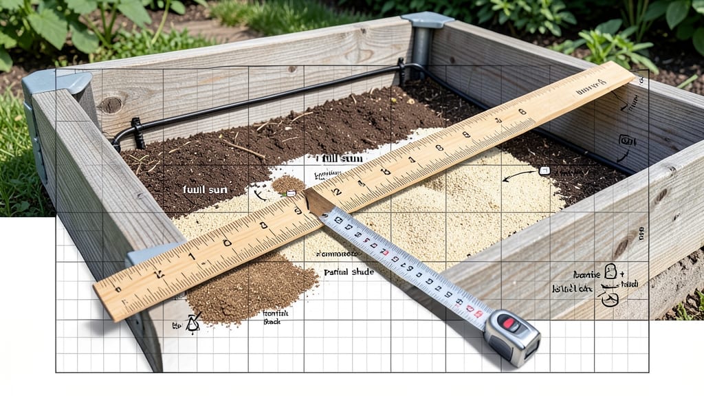 Raised Bed Garden Planner: Customizable Layouts for Year-Round Harvests