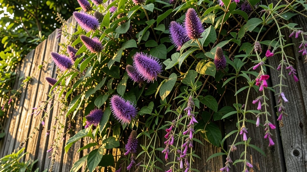 Butterfly Bush and Salvia Pollinator Magnet